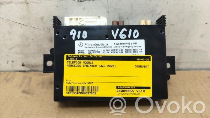 Mercedes-Benz Sprinter W907 W910 Unidad de control/módulo del teléfono 