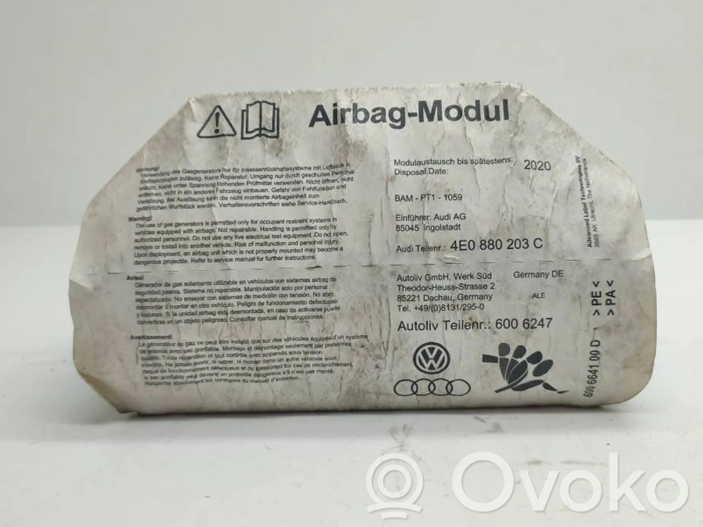 Airbag del pasajero   4E0880203C