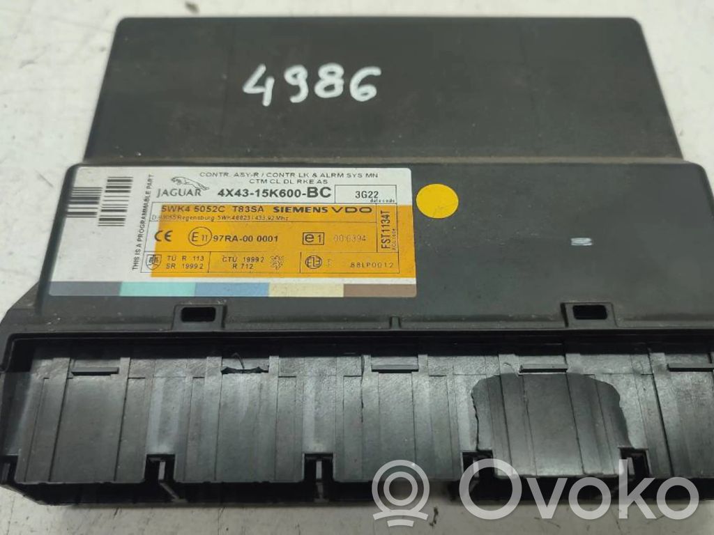 Jaguar X-Type Module de contrôle carrosserie centrale 