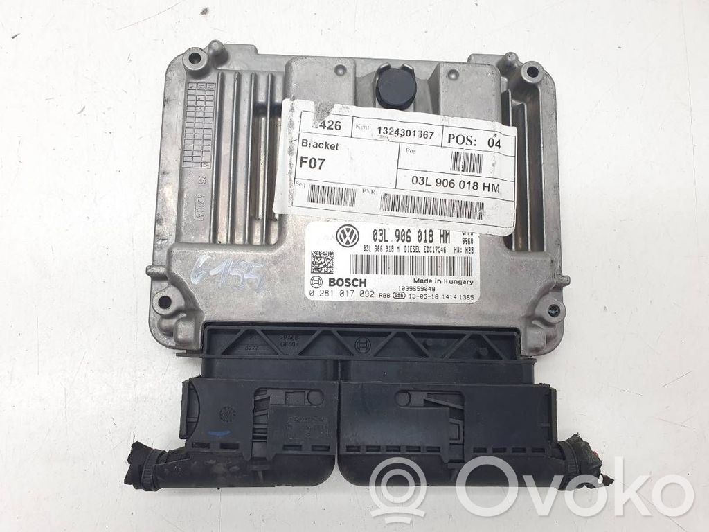 Seat Alhambra (Mk2) Engine control unit/module ECU 