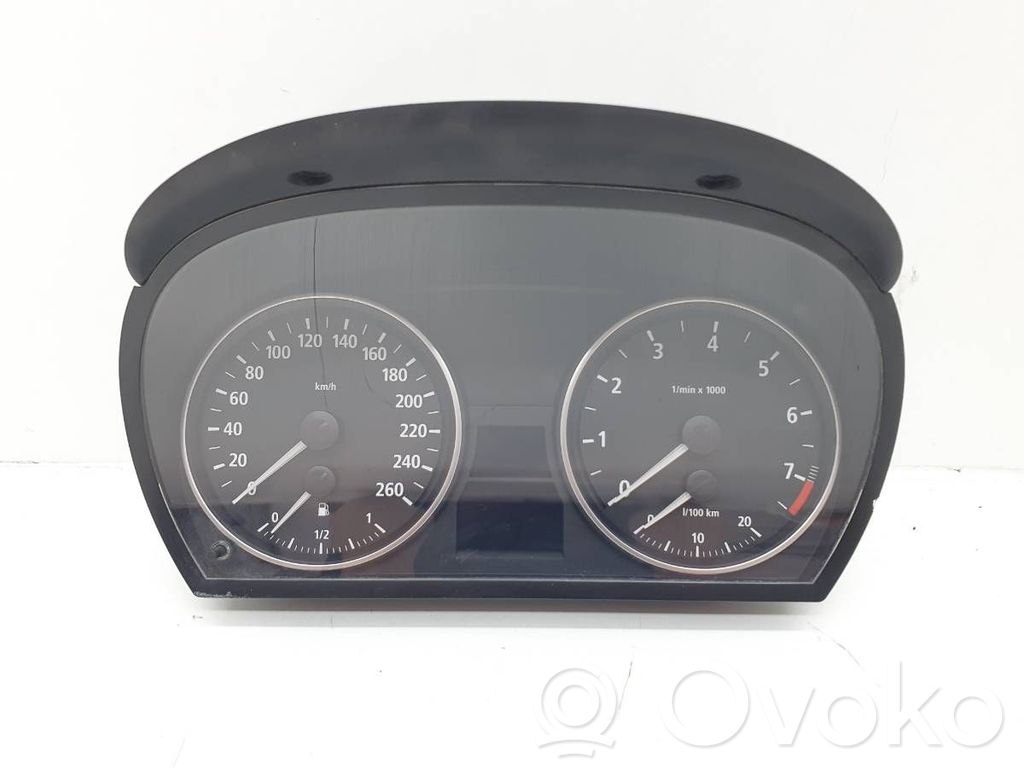 BMW 3 E90 E91 Speedometer (instrument cluster) 