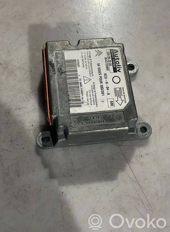 Renault Scenic I Airbag control unit/module 