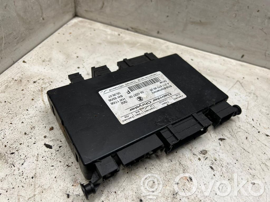 Mercedes-Benz R W251 Module de commande de siège 