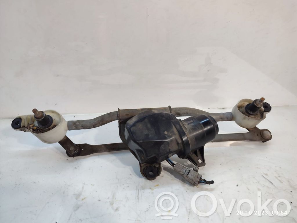 Front wiper linkage