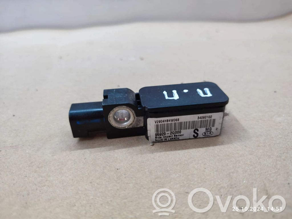 KIA Magentis Sensor impacto/accidente para activar Airbag 