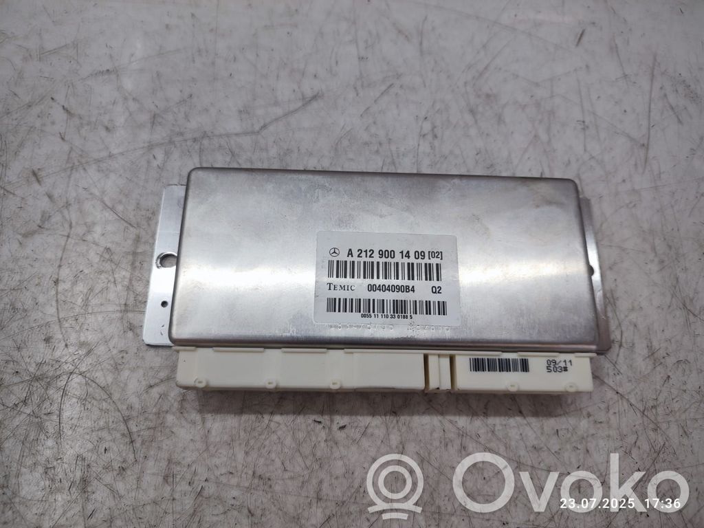 Mercedes-Benz CLS C218 X218 Module de commande suspension 