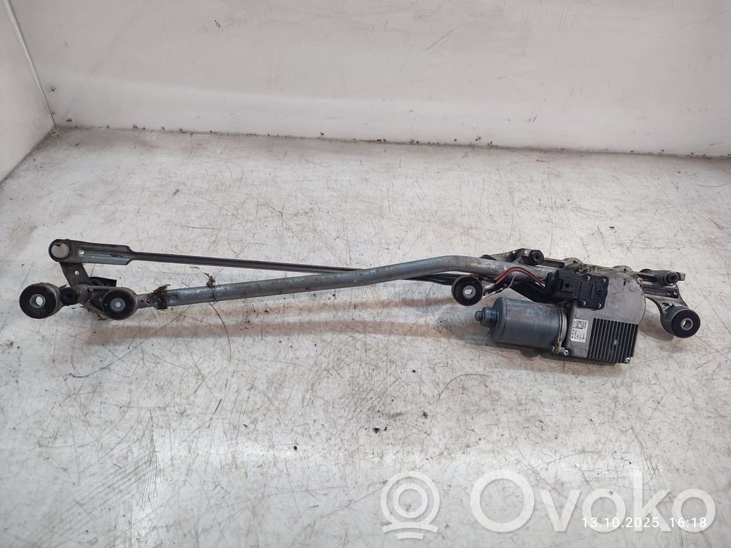 Audi Q7 4L Mechanizm i silniczek wycieraczek szyby przedniej / czołowej 