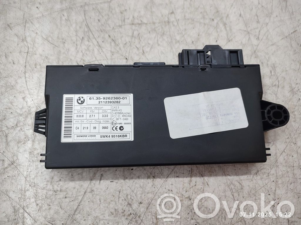BMW X6 E71 CAS control unit/module 