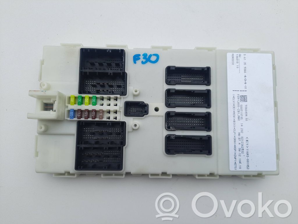 BMW 3 F30 F35 F31 Moduł / Sterownik komfortu 