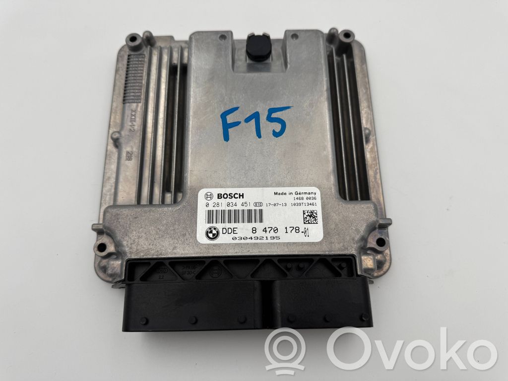 Engine control unit/module   8470178,0281034451,030492195
