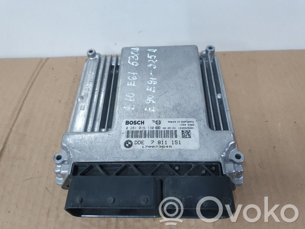 BMW 8 E31 Motora vadības bloka ECU 