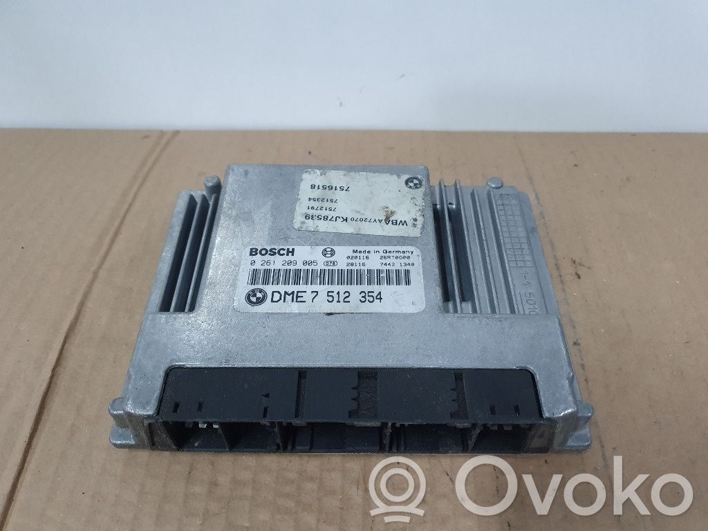 BMW 3 E46 Engine control unit/module ECU 