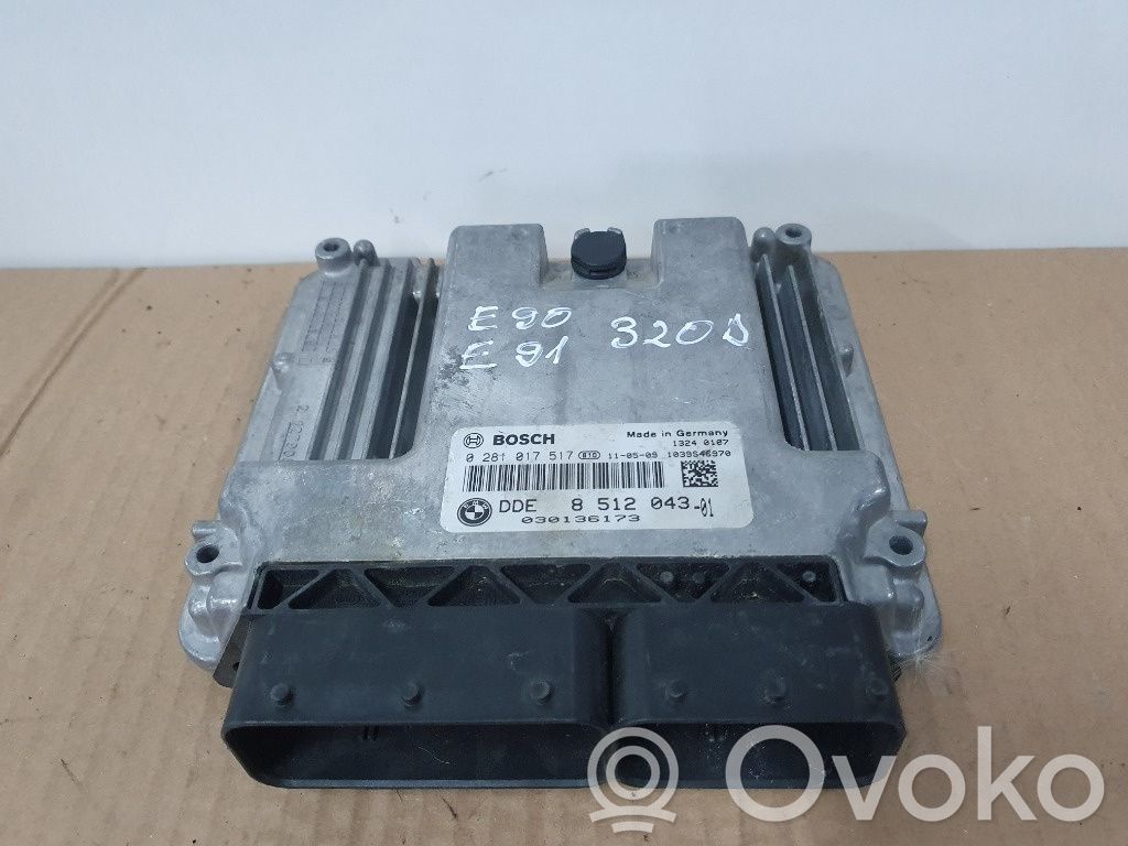 BMW 3 E90 E91 Engine control unit/module ECU 