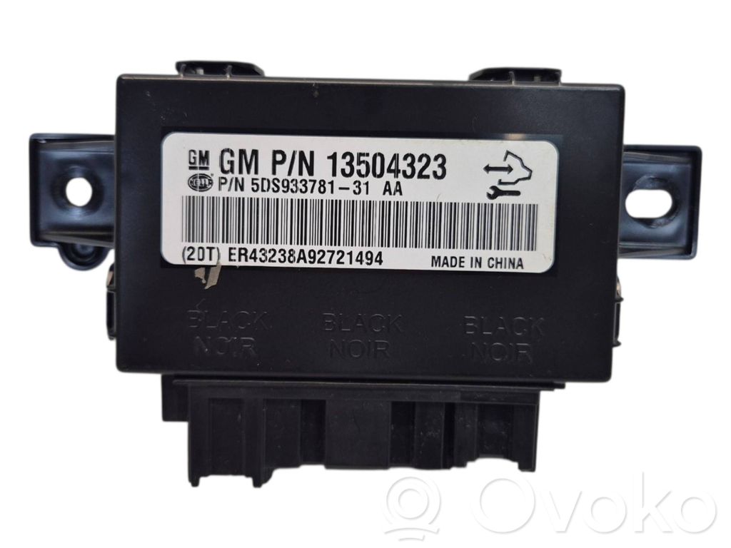 Opel Insignia A Seat control module 