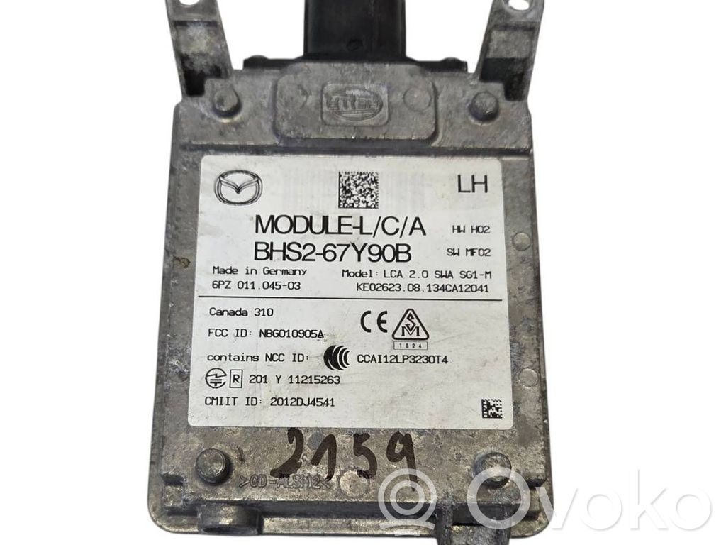 Mazda 3 II Blind spot module 