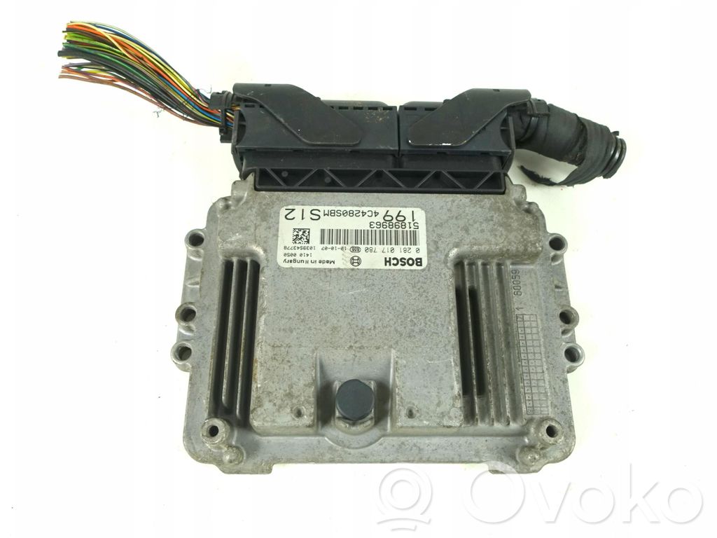 Fiat Punto Evo Unitate control motor/modul ECU 