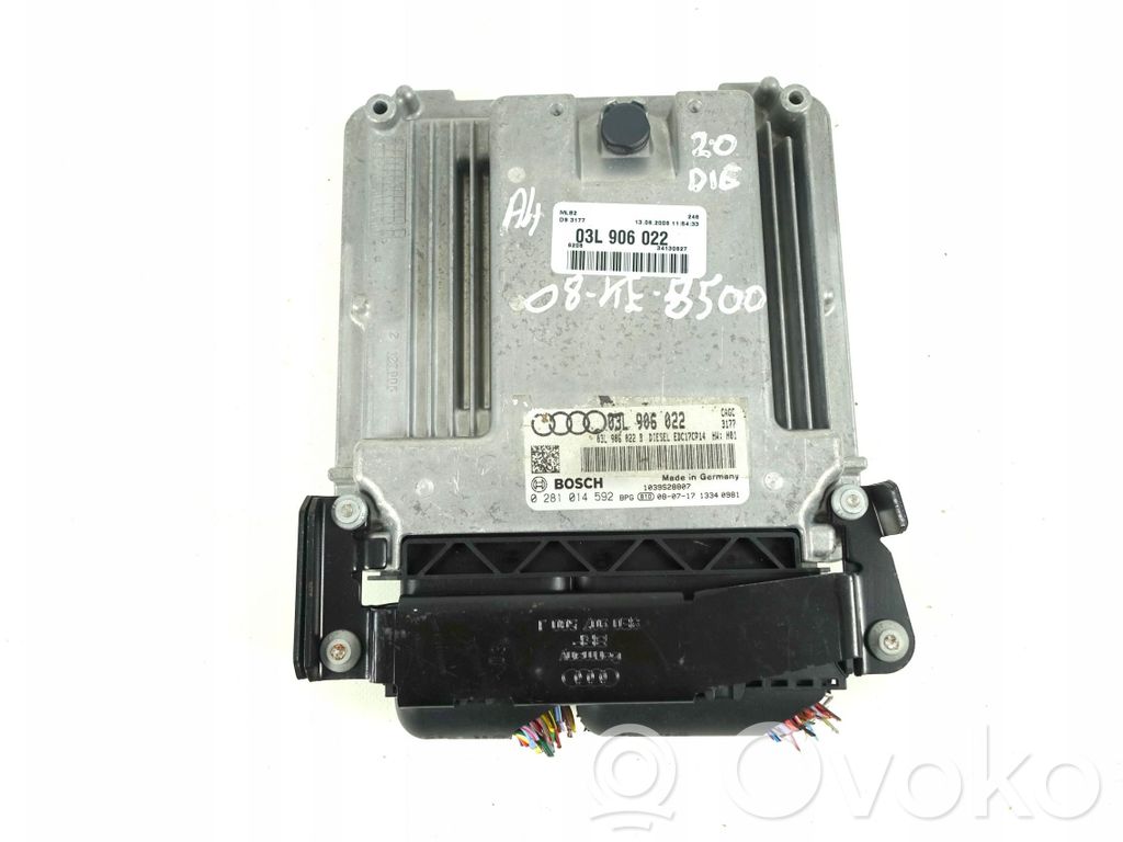 Audi A4 Allroad B8 Engine control unit/module ECU 