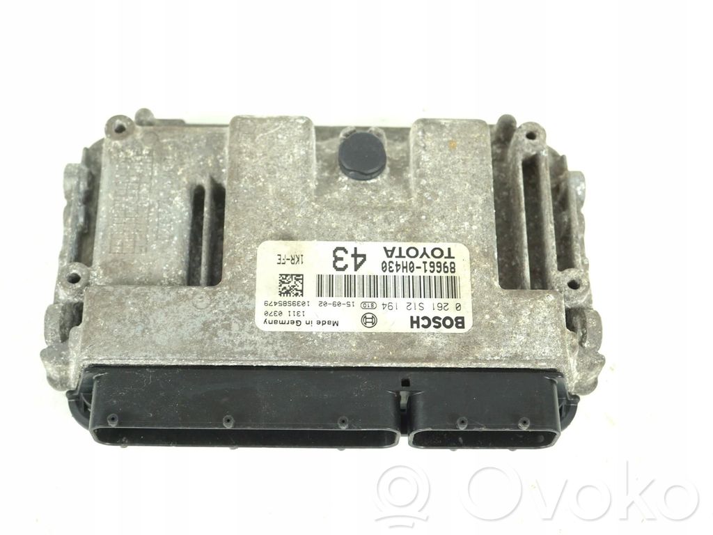 Toyota Aygo AB40 Engine control unit/module ECU 
