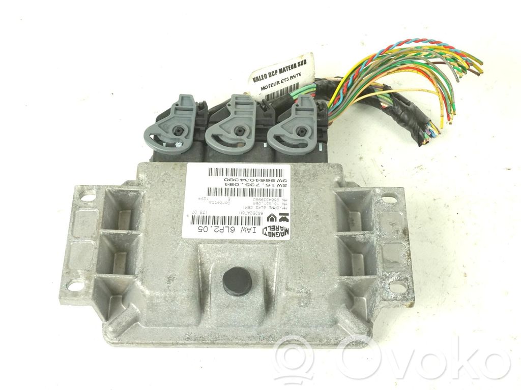 Citroen C4 I Engine control unit/module ECU 