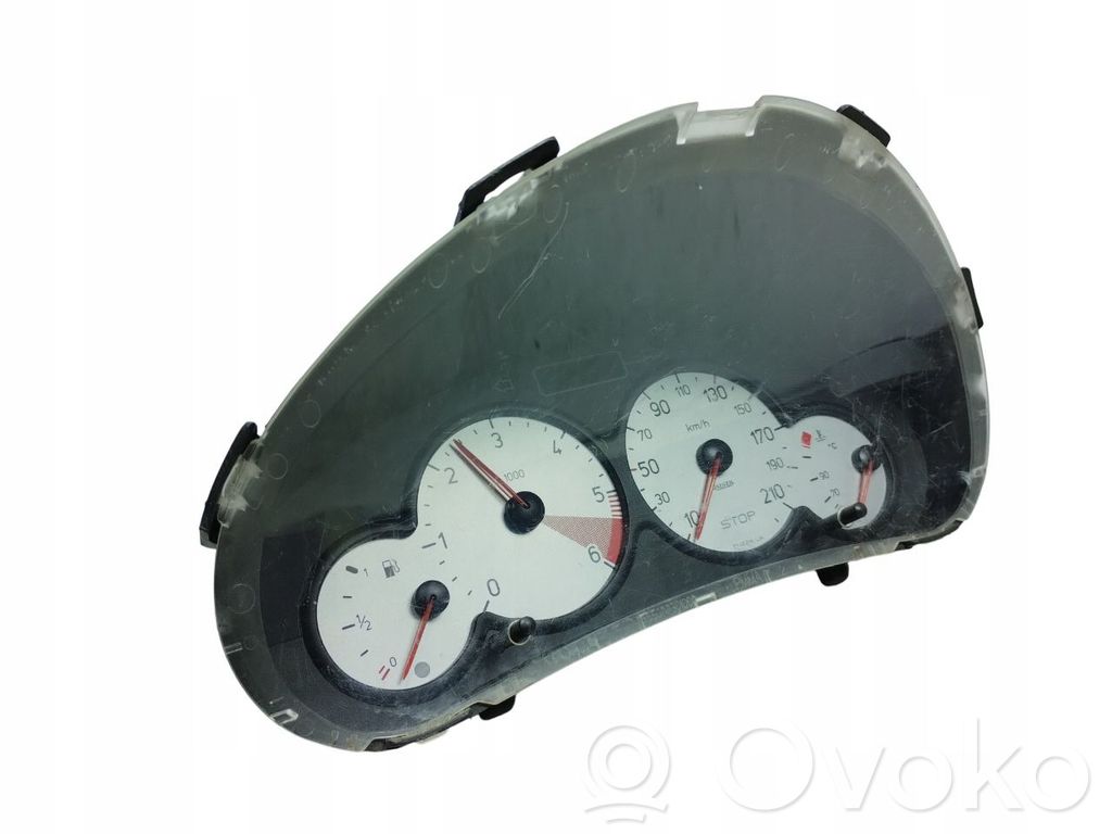 Peugeot 206 Tachimetro (quadro strumenti) 
