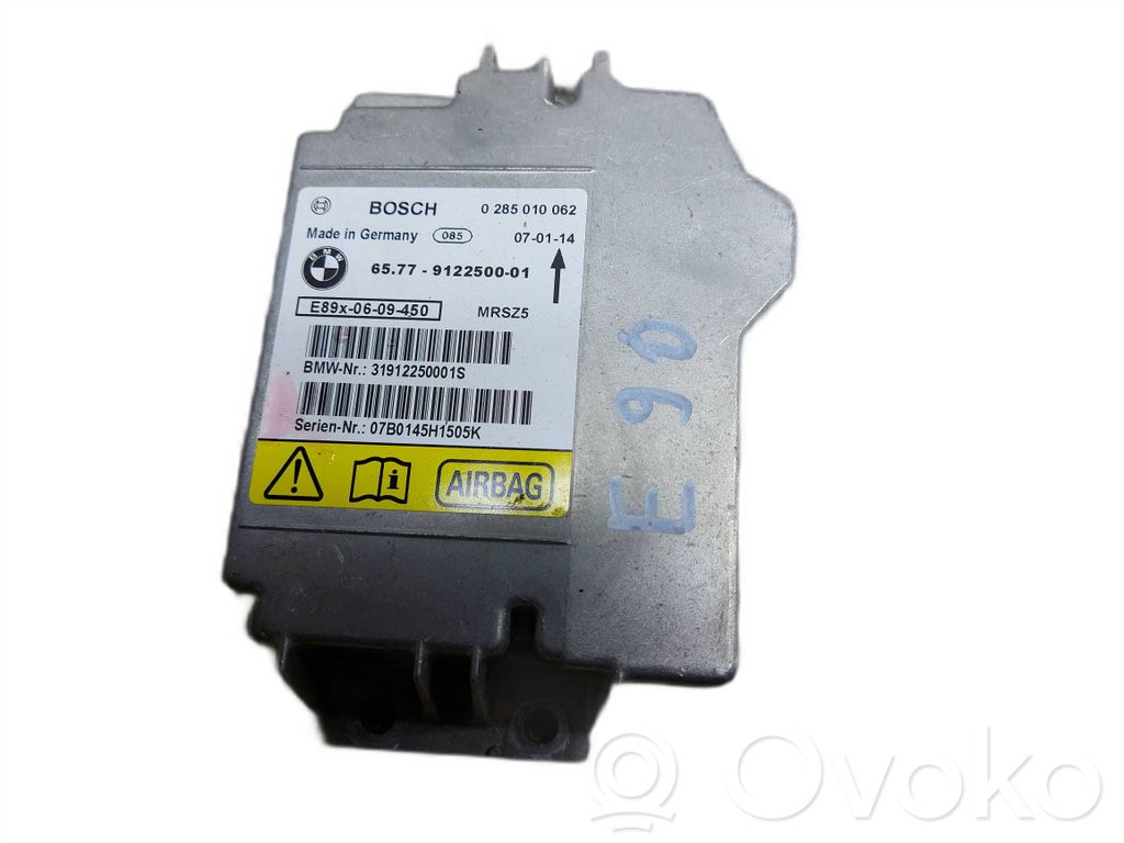 Centralina/modulo airbag   0285010062,9122500,31912250001S