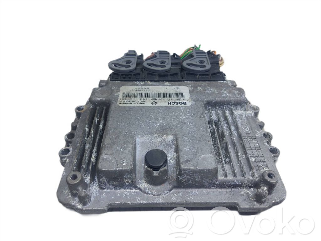 Engine control unit/module   0281015798KASACJA,237100055R,237100870R