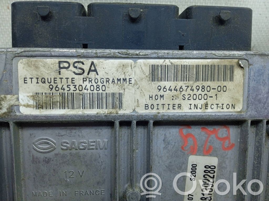 Peugeot 406 Engine control unit/module 