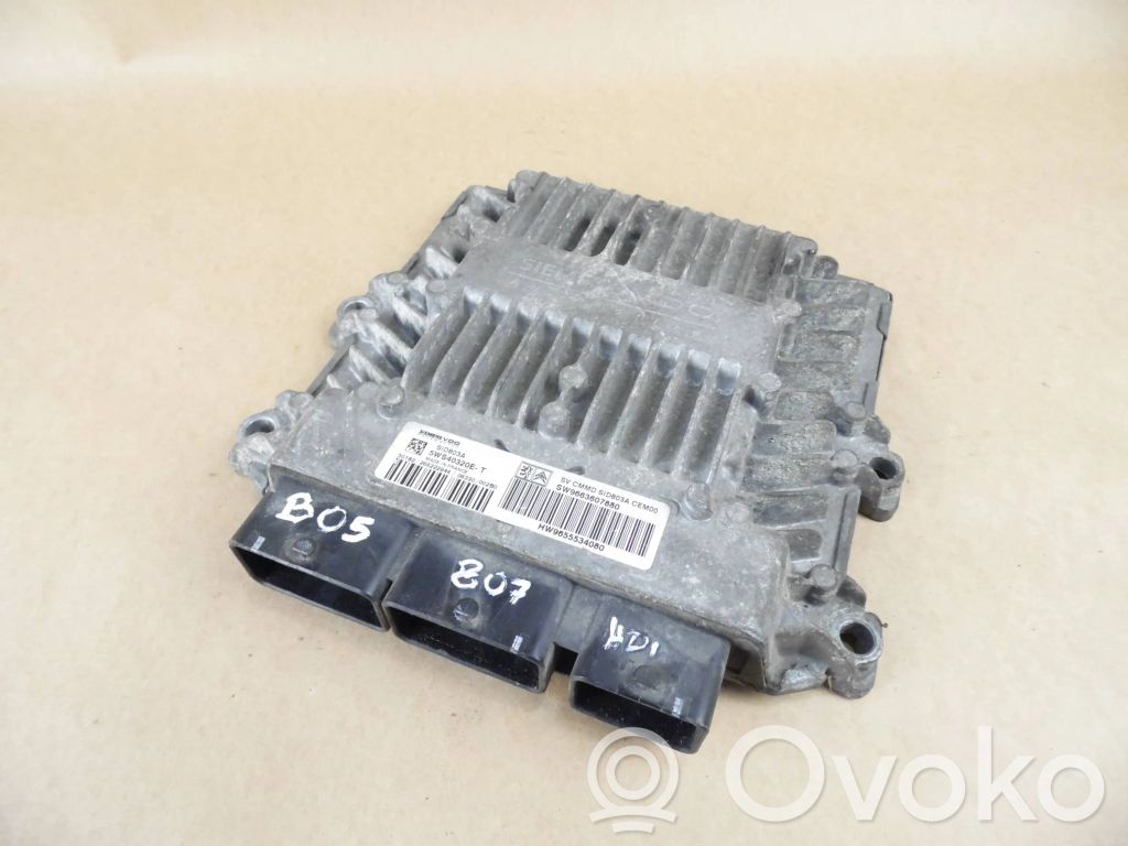 Peugeot 807 Engine control unit/module 