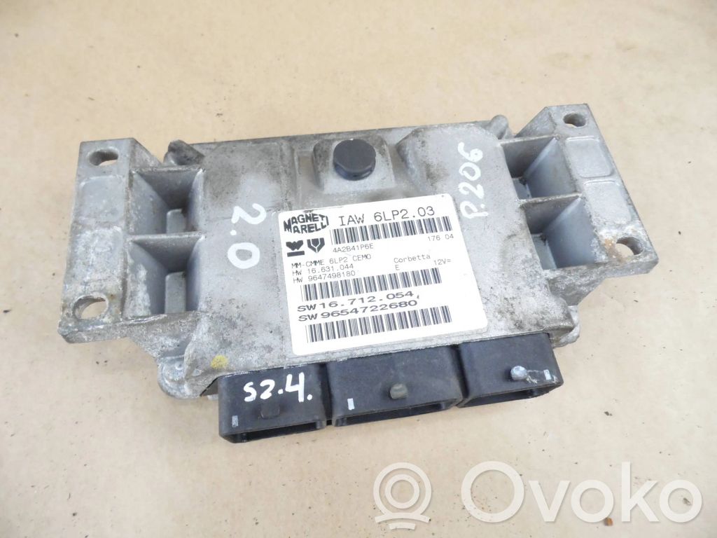 Peugeot 206 Engine control unit/module 