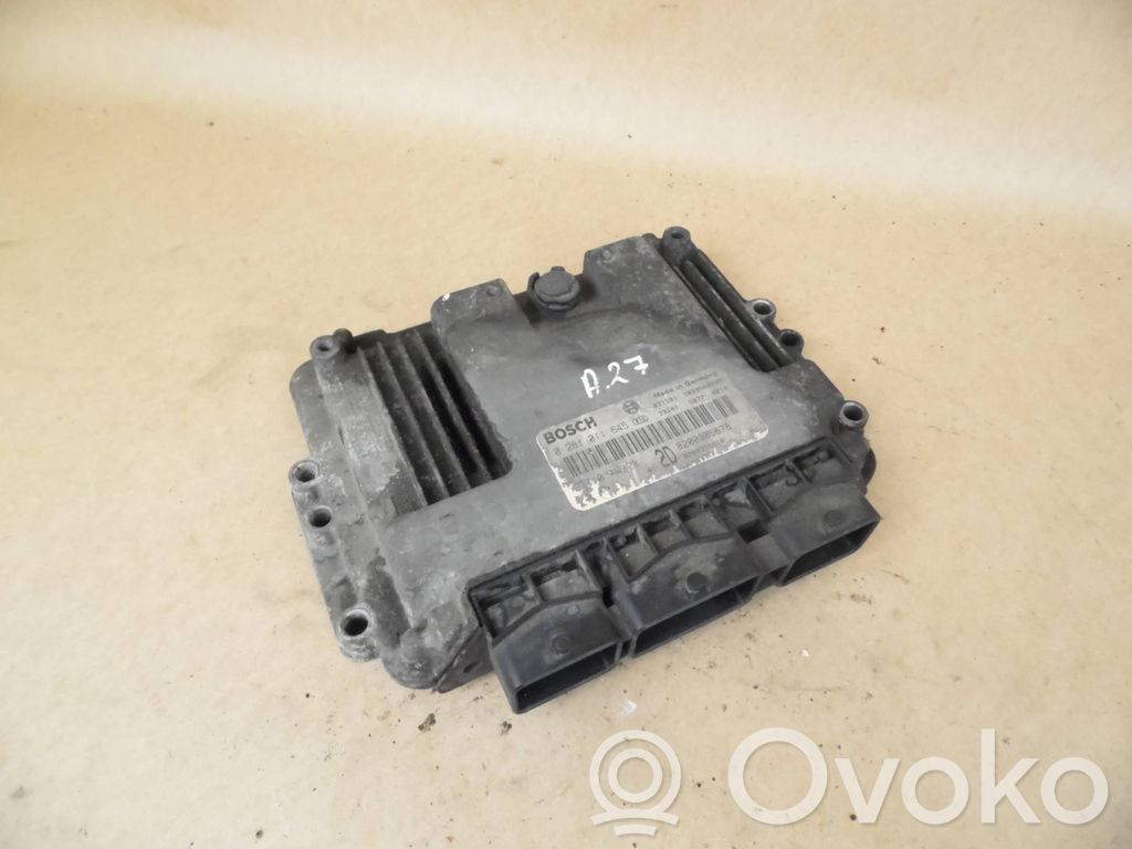 Engine control unit/module   0281011645,8200355810,8200305678,23710AW323