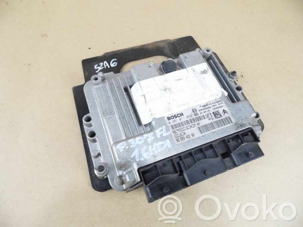 Peugeot 307 Engine control unit/module 