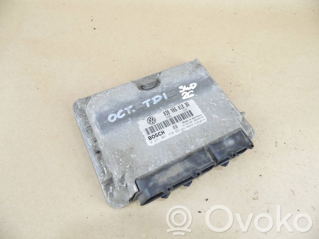 Engine control unit/module   038906018BR,0281001850,28SA3733