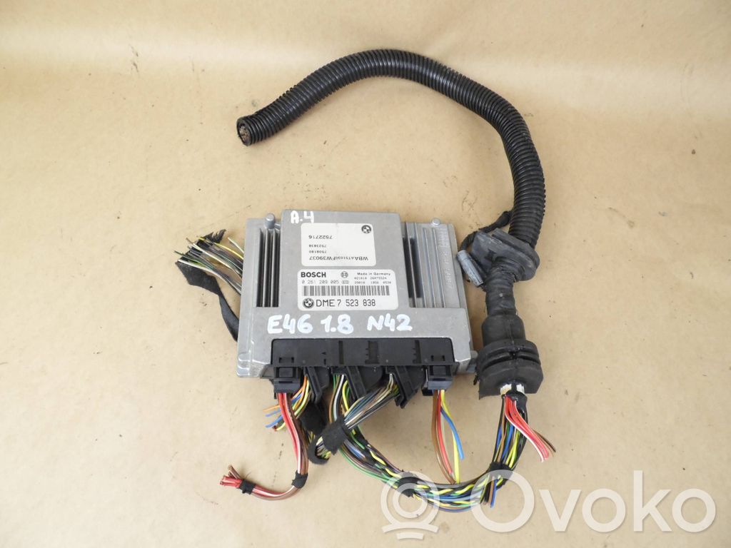 BMW 3 E46 Variklio valdymo blokas 