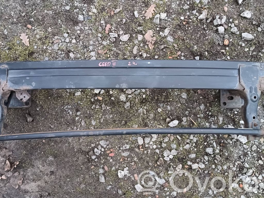Front bumper support beam
