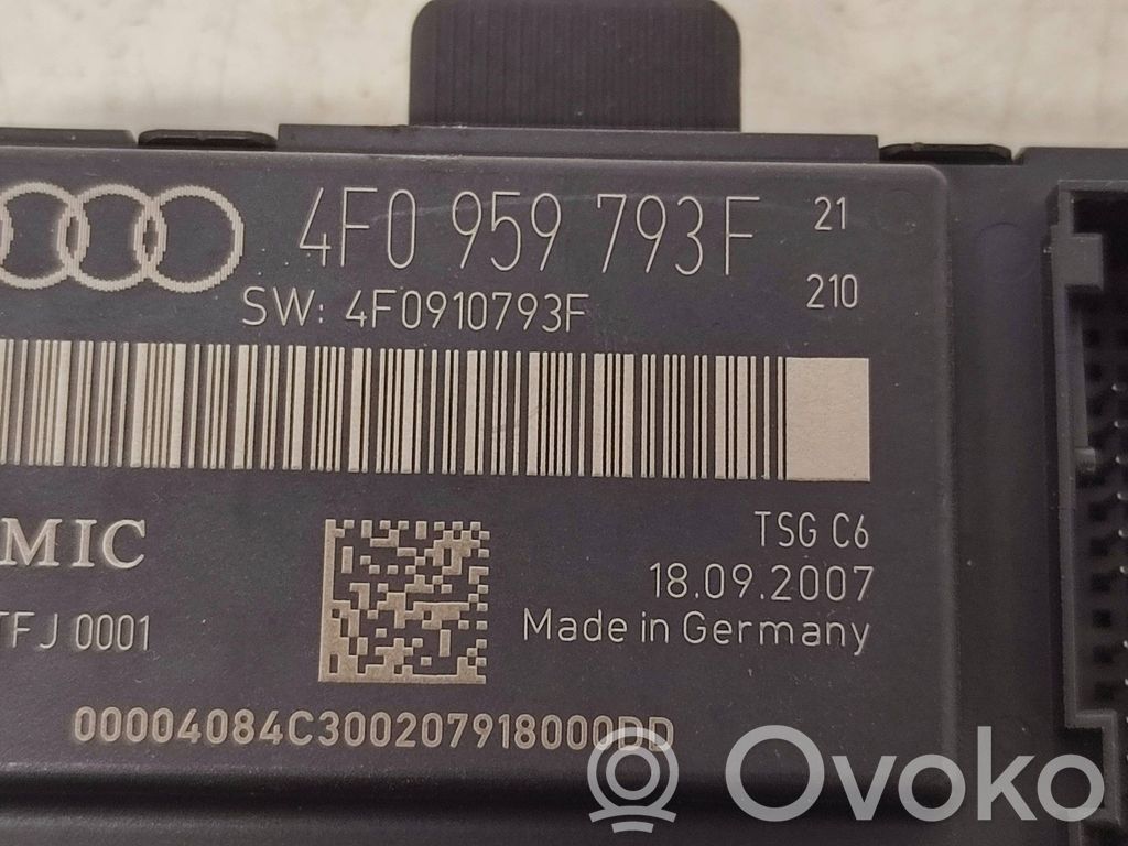 Unité de commande module de porte   4F0959793F,4F0910793F,003TFJ0001