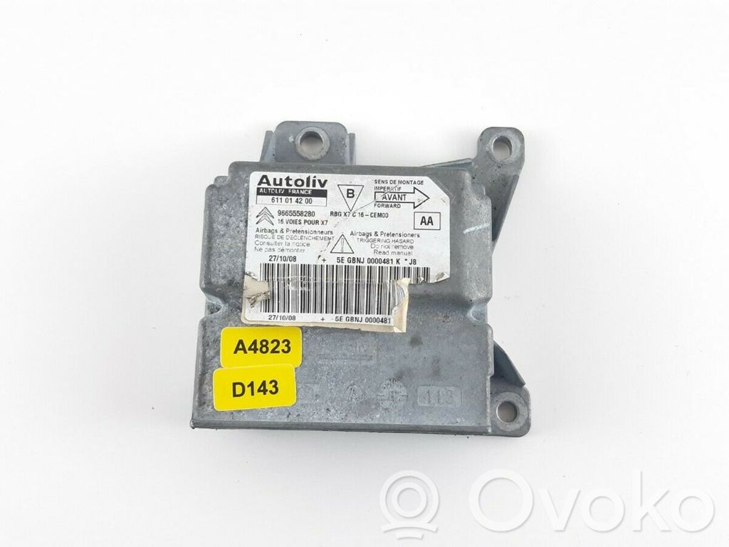 Citroen C5 Airbag control unit/module 