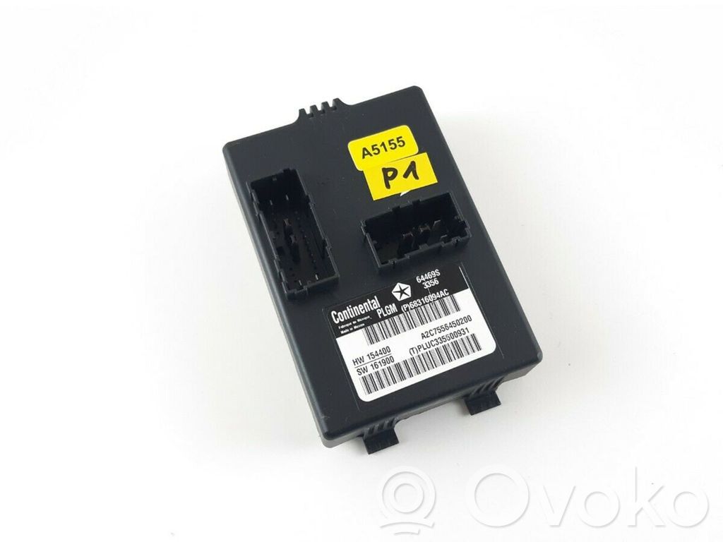 Chrysler Pacifica Tailgate/trunk control unit/module 