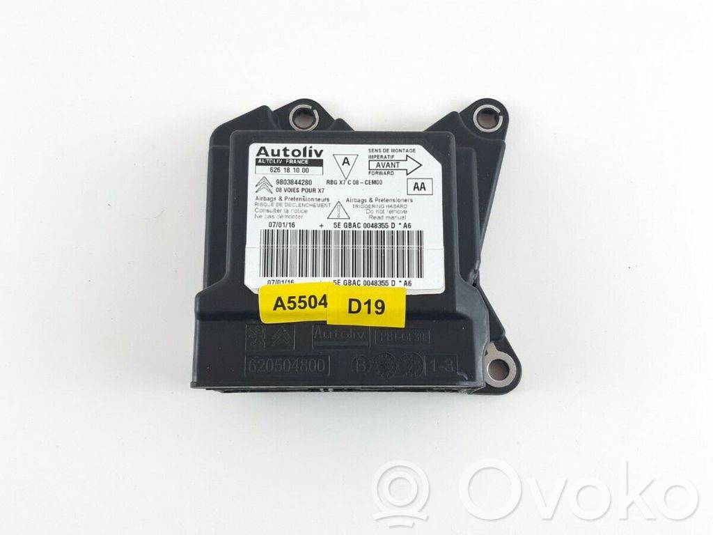 Citroen C5 Airbag control unit/module 