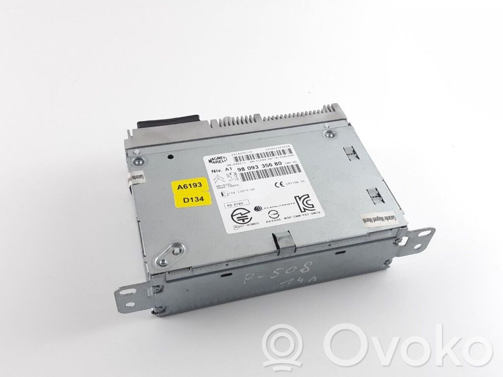 Peugeot 308 Radio/CD/DVD/GPS head unit 