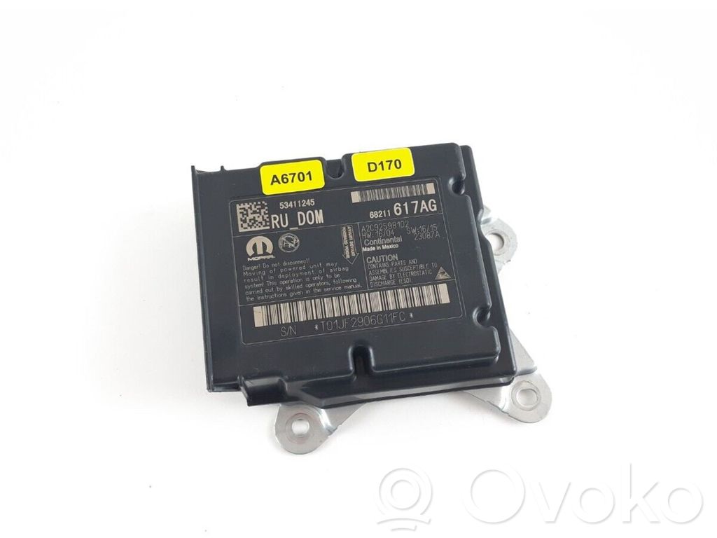 Chrysler Pacifica Airbag control unit/module 