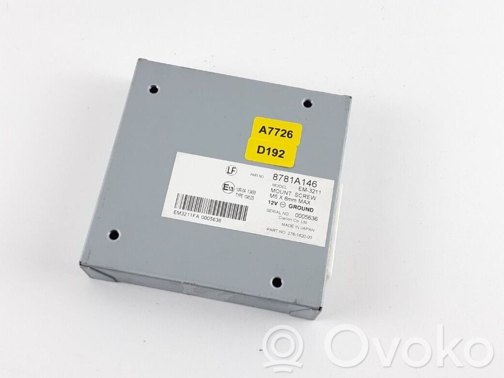 Mitsubishi Outlander Camera control unit module 