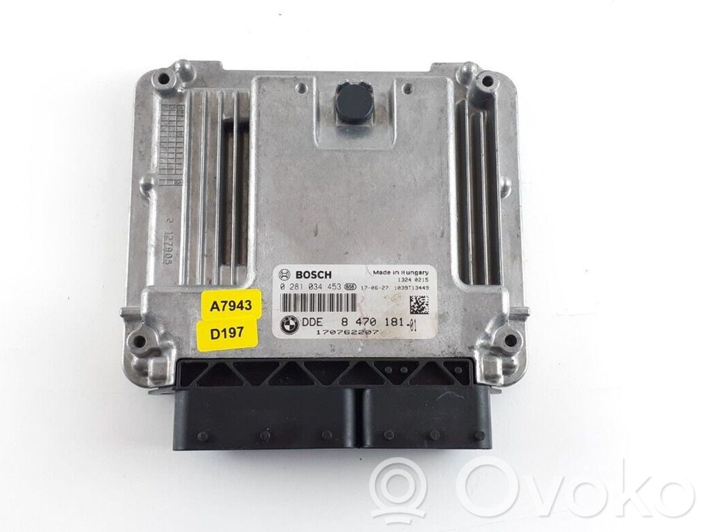 BMW X4 F26 Engine control unit/module 