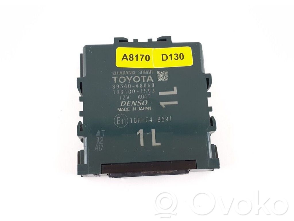 Lexus RX 450H Parking PDC control unit/module 