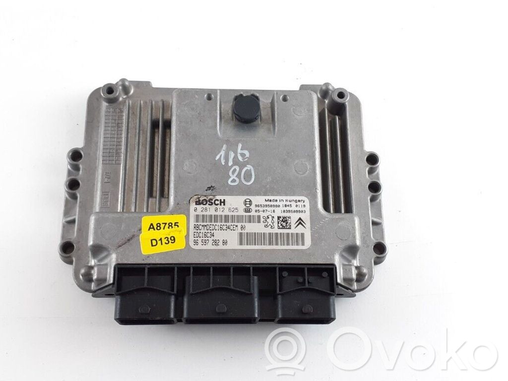 Peugeot 407 Engine control unit/module 
