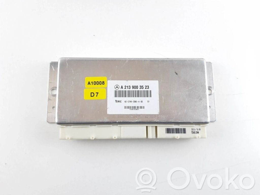 Sterownik / Moduł zawieszenia pneumatycznego   A2139003523,A2C7492580400