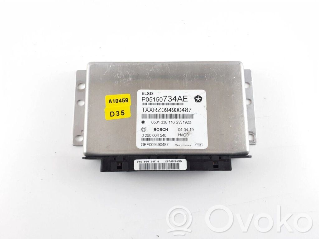 Jeep Grand Cherokee Transfer box differential control unit 