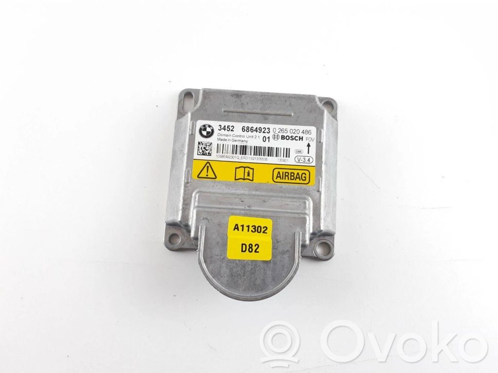 BMW 5 F10 F11 Sterownik / Moduł Airbag 