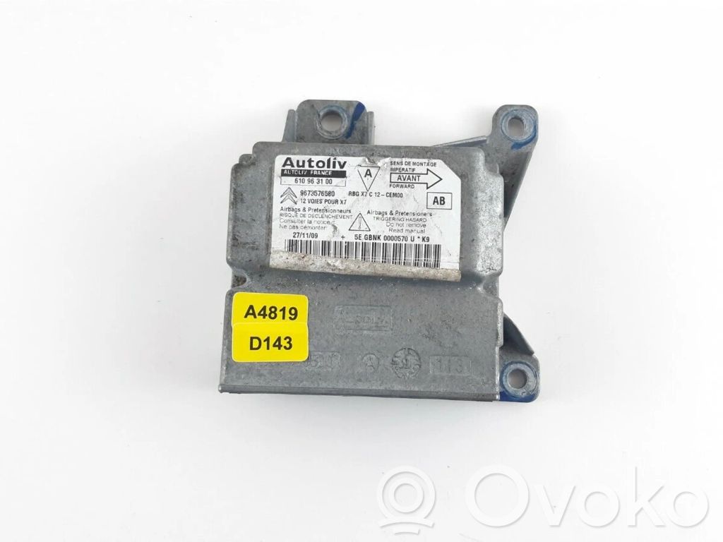 Citroen C5 Airbag control unit/module 