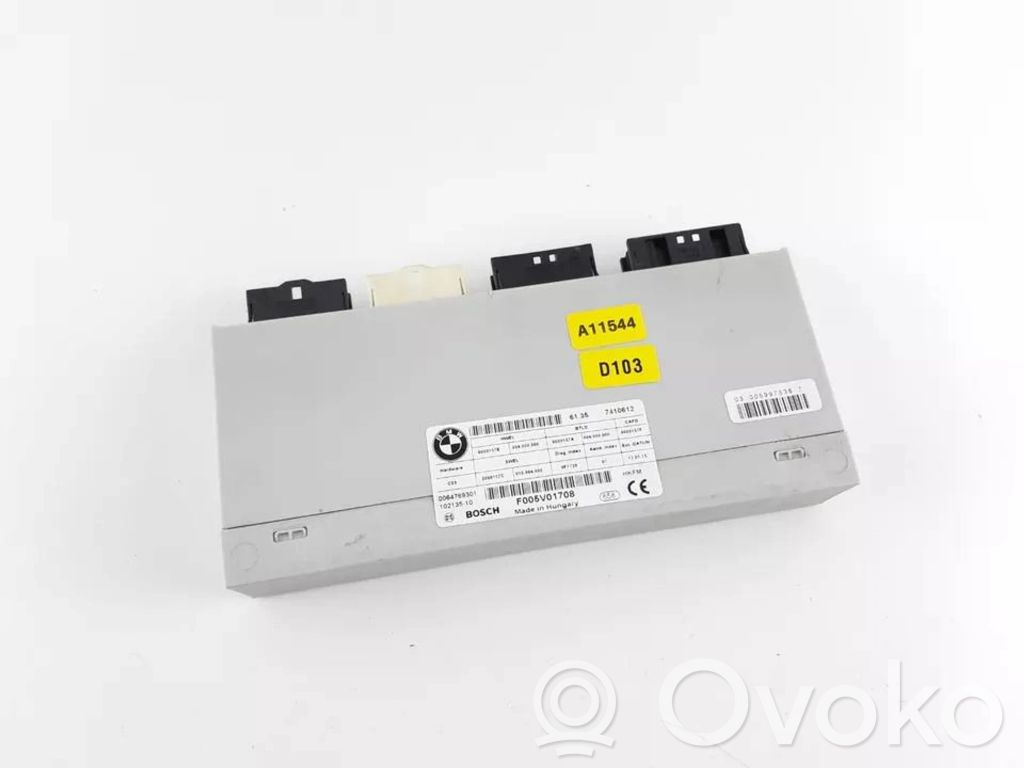 BMW 3 GT F34 Unidad de control/módulo del maletero/compartimiento de carga 