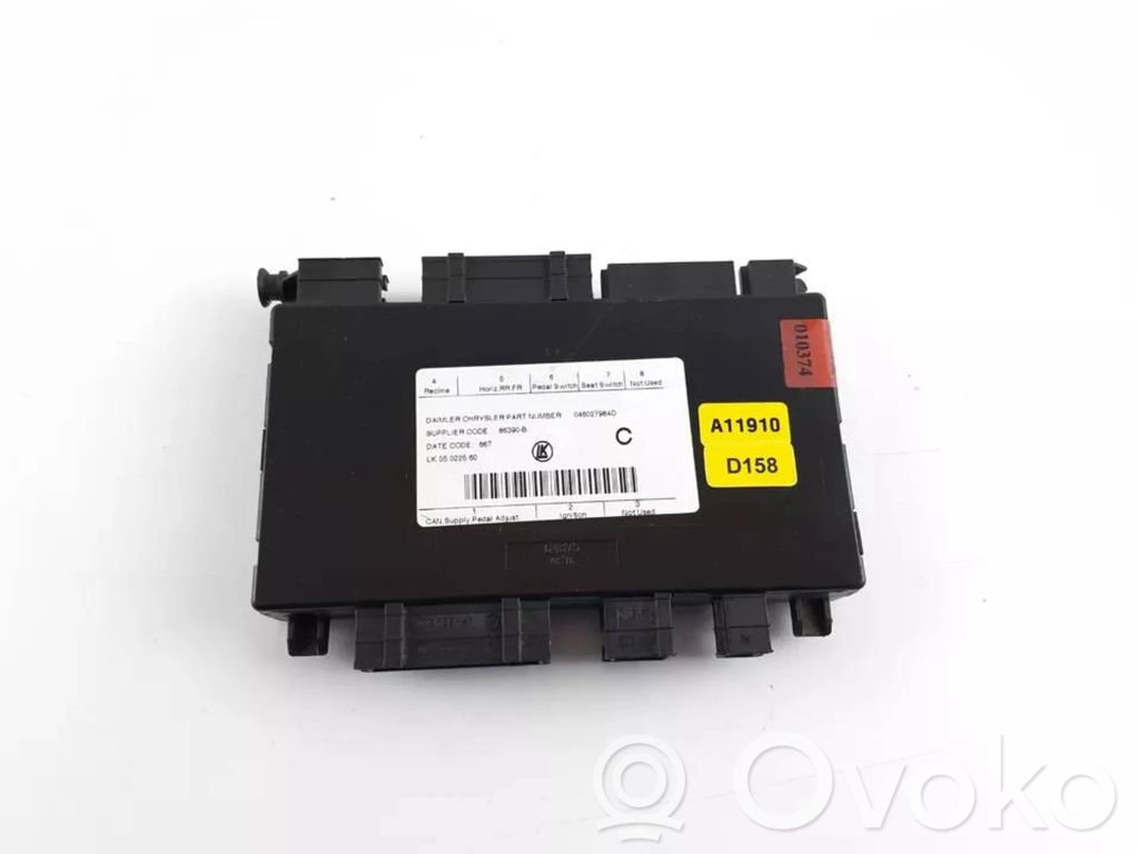 Module de commande de siège   04602798AD,04602798